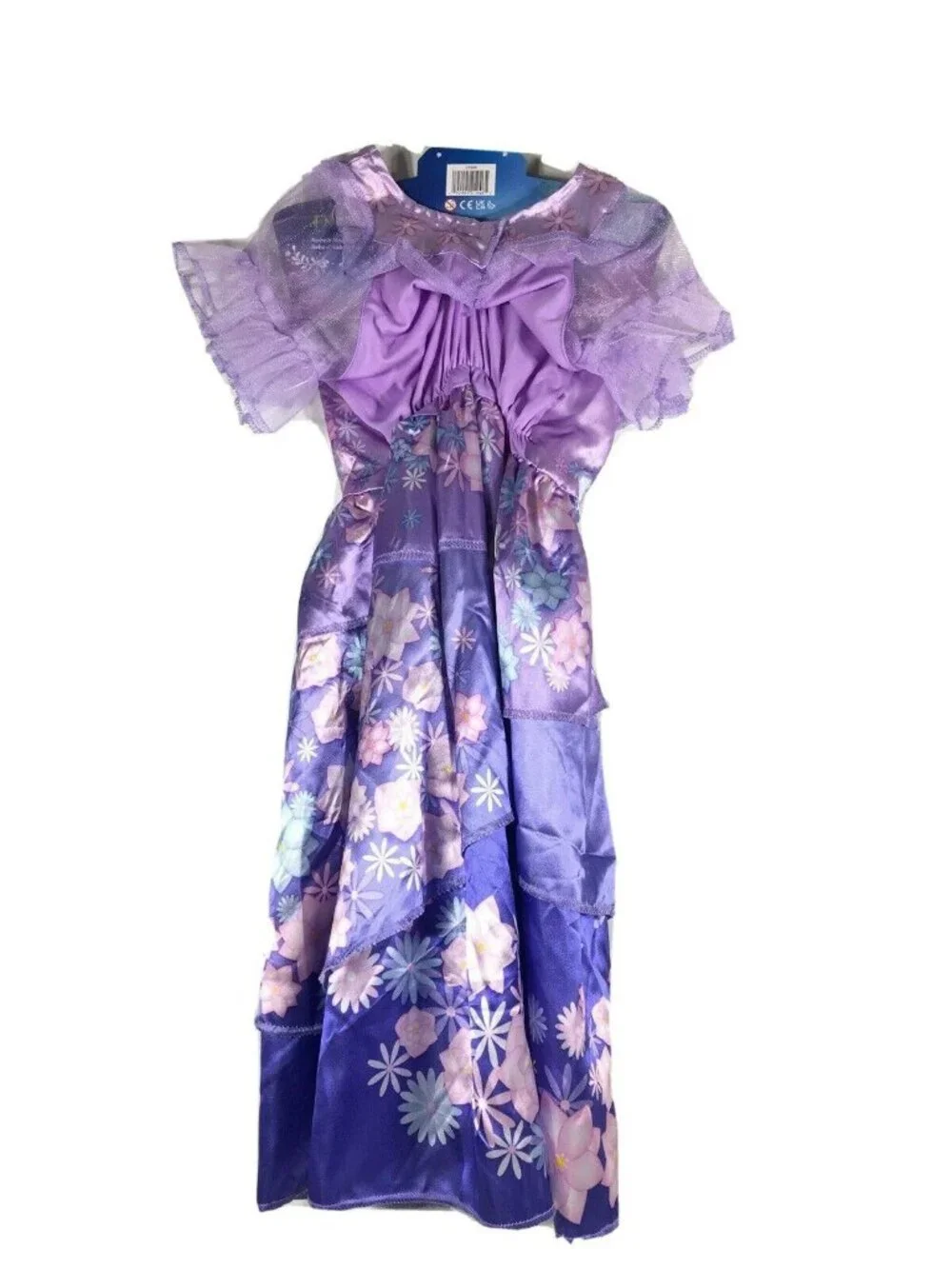 Disney Encanto Girls Isabela Dress Costume Size 4-6x Purple - Picture 3 of 8